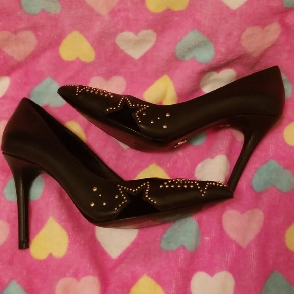 Michael Kors Sia Studded Pumps Heels Shoes 5 - Picture 4 of 9